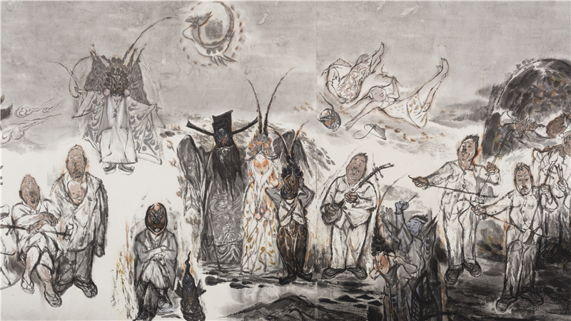 南象北相--李洋、梁占岩、邢庆仁、花俊人物画