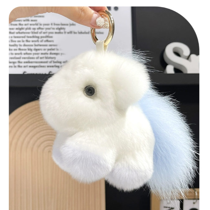 艺马当先毛绒挂件（天蓝色）